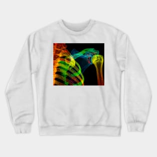 Normal shoulder, 3D CT scan (C029/5201) Crewneck Sweatshirt